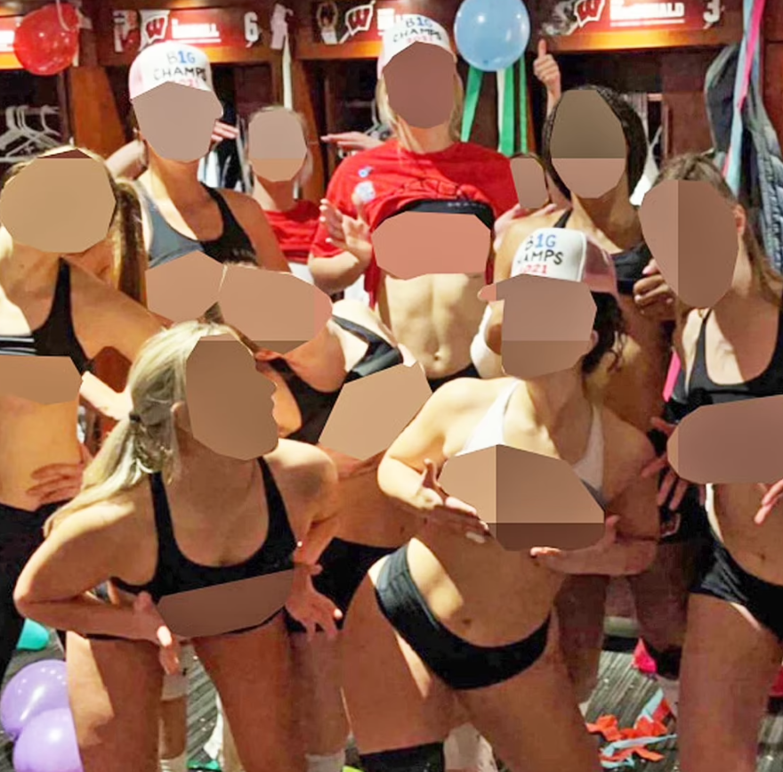 Wisconsin Volleyball Team Leaked Unedited Footage